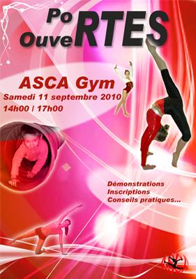 Portes ouvertes à l’ASCA Gym ce week end !