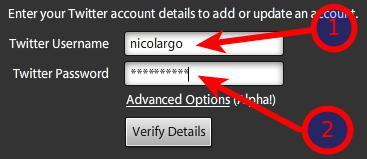 TweetDeck sous Ubuntu avec Twitter et Identi.ca