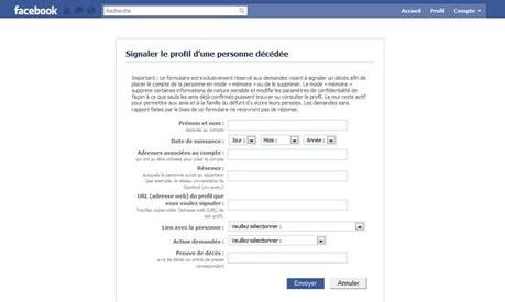 Comment déclarer le décès dune personne sur Facebook ? deces facebook mort Comment déclarer le décès dune personne sur Facebook ?