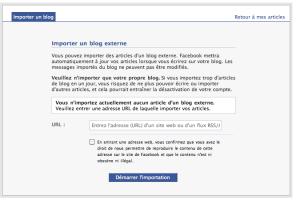 Plan de com Facebook (2/3) : Lier son site à sa page Fan Facebook