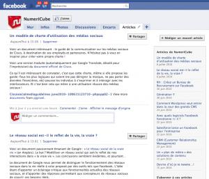 Plan de com Facebook (2/3) : Lier son site à sa page Fan Facebook