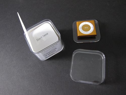 Déballage de l’iPod Shuffle 2010 en photos