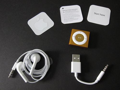 Déballage de l’iPod Shuffle 2010 en photos