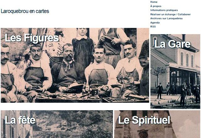Laroquebrou, un site Internet sur les CPA