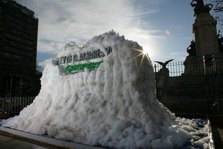 Greenpeace - Ambient Glacé en Argentine