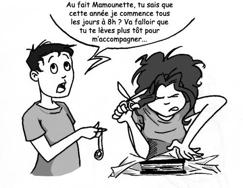 J’aime po la rentrée scolaire…