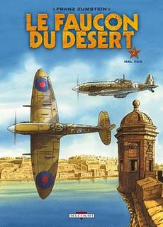 Album BD : Le Faucon du désert - T.2 : Hal Far - de Franz Zumstein