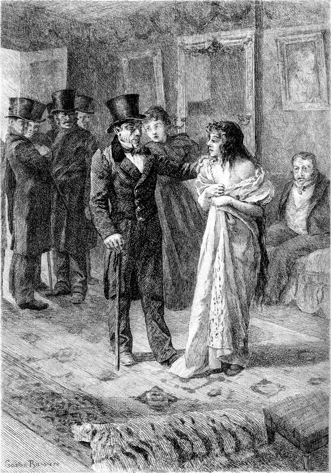 Gaston Bussière, illustration pour Splendeur et misières des courtisanes