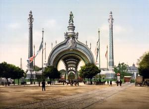 Les photos insolites : l’exposition universelle Paris 1900