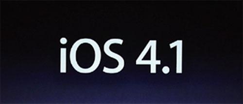 iOS 4.1 disponible aujourd’hui, les nouveautés à venir