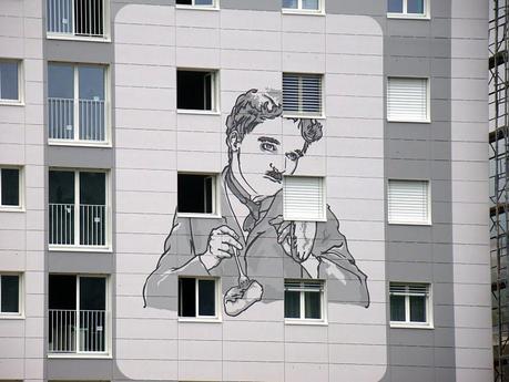 Vevey: les fresques de Chaplin sont enfin visibles