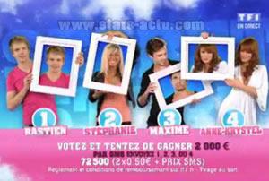 Secret Story 4 : Stéphanie, Maxime, Bastien et Anne-K nominés