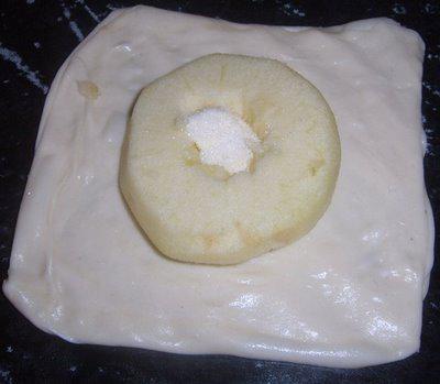 Crêpes aux pommes caramélisées