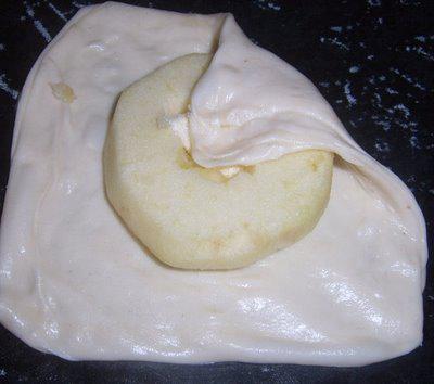 Crêpes aux pommes caramélisées