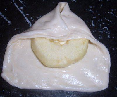 Crêpes aux pommes caramélisées