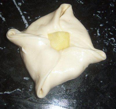 Crêpes aux pommes caramélisées