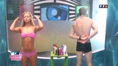 Secret Story 4 ... la douche du 9 septembre 2010