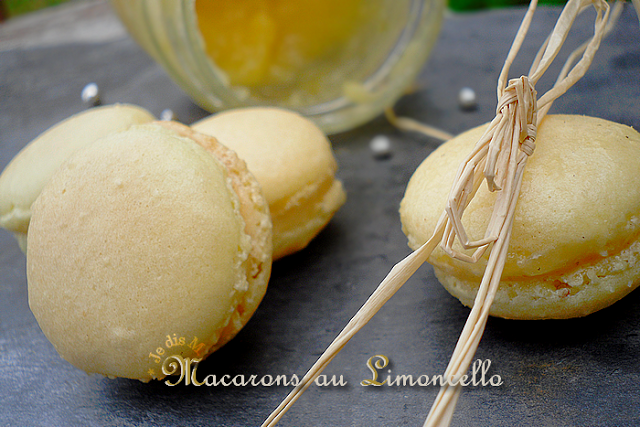 Macarons au limoncello