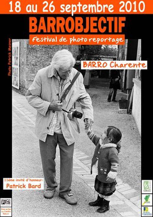festival 2010 du photo reportage à Barro Charente