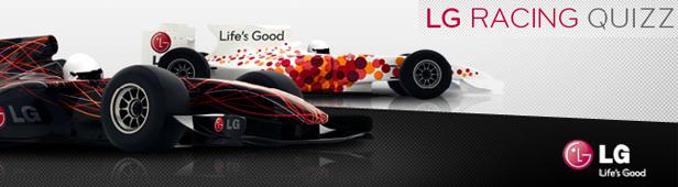 LG Racing Quizz : testez vos connaissances en F1 et gagnez un téléviseur LG LE8500