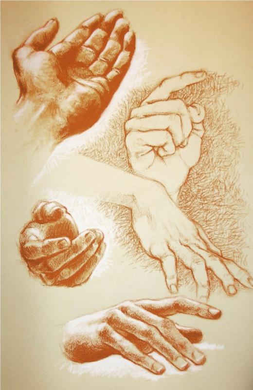 Les  mains  (Jean-Baptiste Besnard)