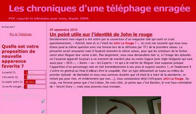 Nouveau look (rose) pour une nouvelle vie (rose)