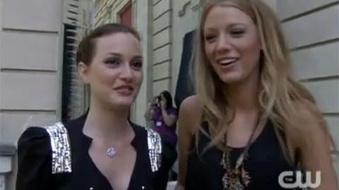 Gossip Girl saison 4 ... (Blair) Leighton Meester a adoré Paris ... la preuve en vidéo