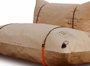 Blow, sofa gonflable papier recyclé Youlka Design