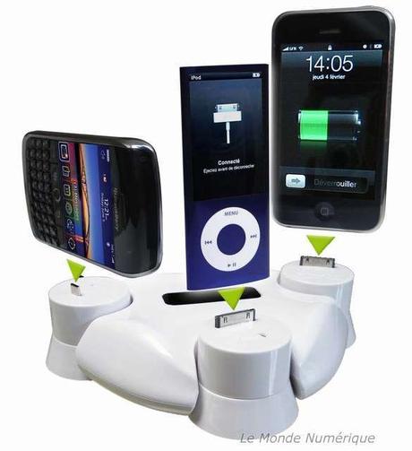 IFA 2010 : Rechargez tous vos appareils mobiles avec le Dock.Id mobile