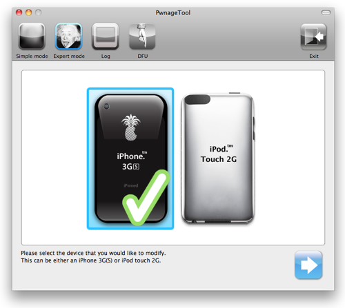 Le Jailbreak de l’iphone 3 GS sous iOS 4.1 fonctionne avec PwnageTool