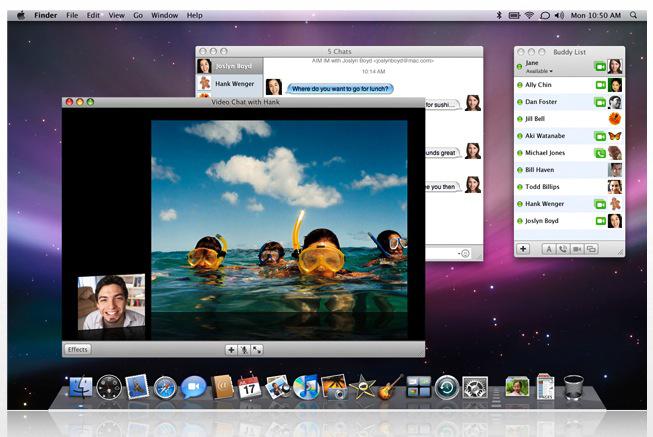 FaceTime via iChat sur Mac et via un soft dédié sur Windows pour bientôt ?