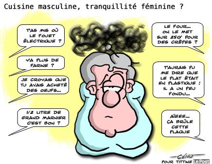 Le Post de Tittine : « mon homme cuisine ! »