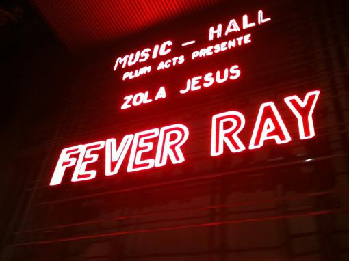 Fever Ray + Zola Jesus@Olympia (2010/09/09)