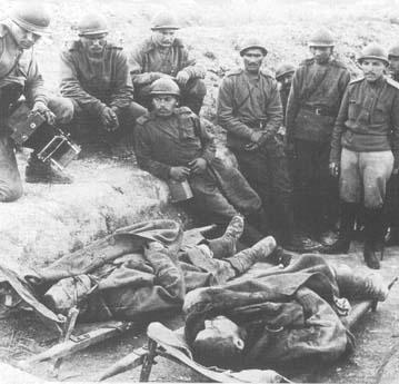 soldats russes en France 1916