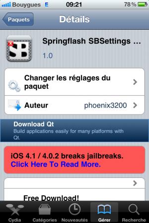 SpingFlash Toggle : Allumez le flash ( très ) rapidement !