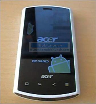 Android 2.2 disponible pour Acer Liquid