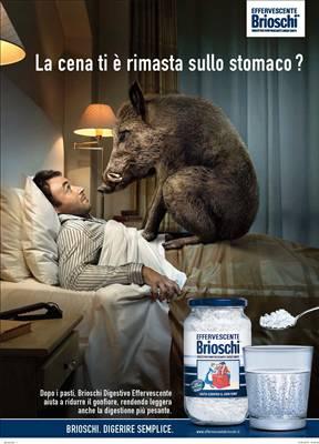 La pub du jour : Un sanglier sur le ventre [Digestion]