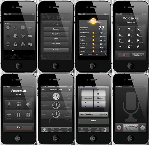 iMatte : Un splendide thème iPhone dispo sur Cydia