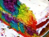 Rainbow cake, gâteau fait saigner yeux