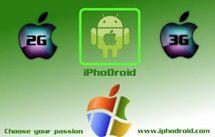 iPhoDroid sur iPhone 2G et 3G, version R13k