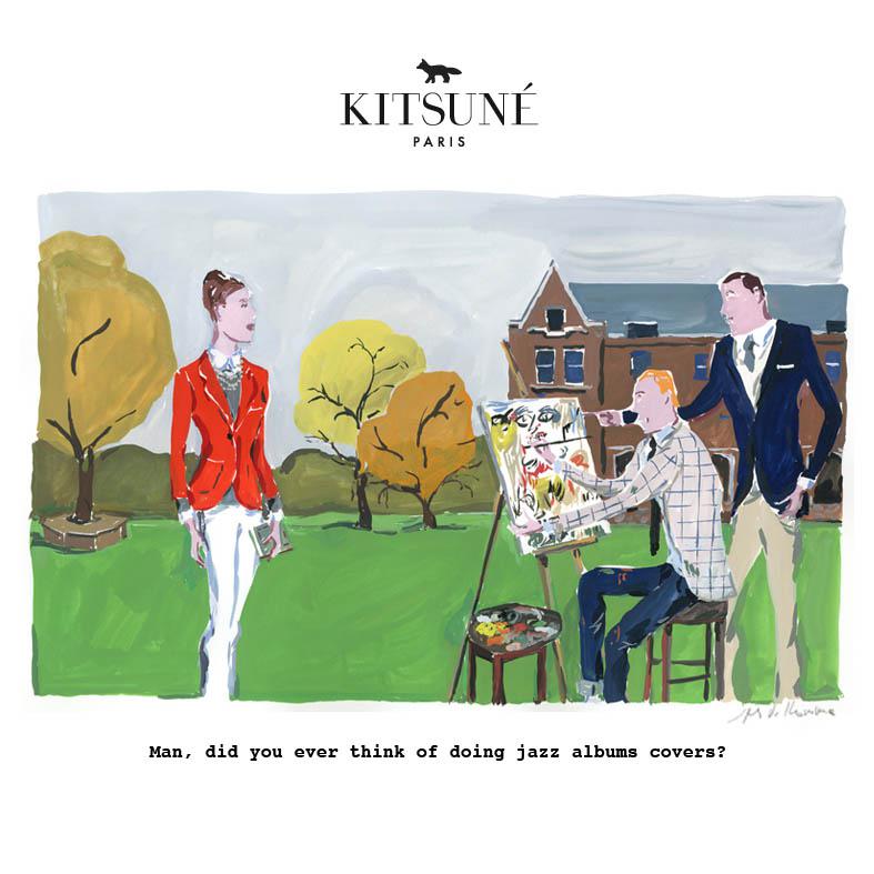 Kitsuné – Publicités par Jean-Philippe Delhomme