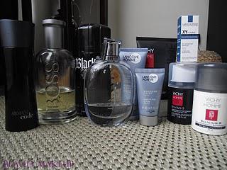 J'utilise des produits de beauté pour hommes...