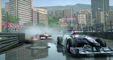 F1 2010 sur la ligne de départ