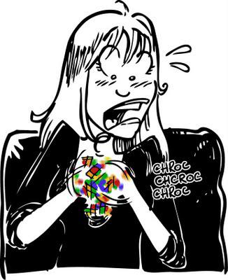 le rubikscube par mon homme...: