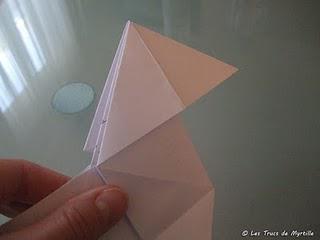 Faire une cocotte en papier (origami)