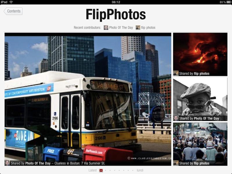 Flipboard transforme votre réseau social en magazine