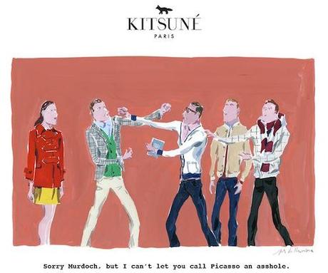Post image for Kitsuné lance sa première campagne de pub avec Jean-Philippe Delhomme