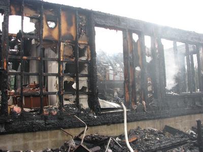 Bafoussam : Quatre échoppes soufflées par des flammes 