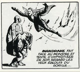 Mandrake is MandrakeDevant les portes de la grotte fleuri...