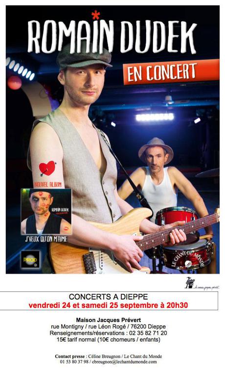 Concerts à Dieppe les 24 et 25 sept 2010